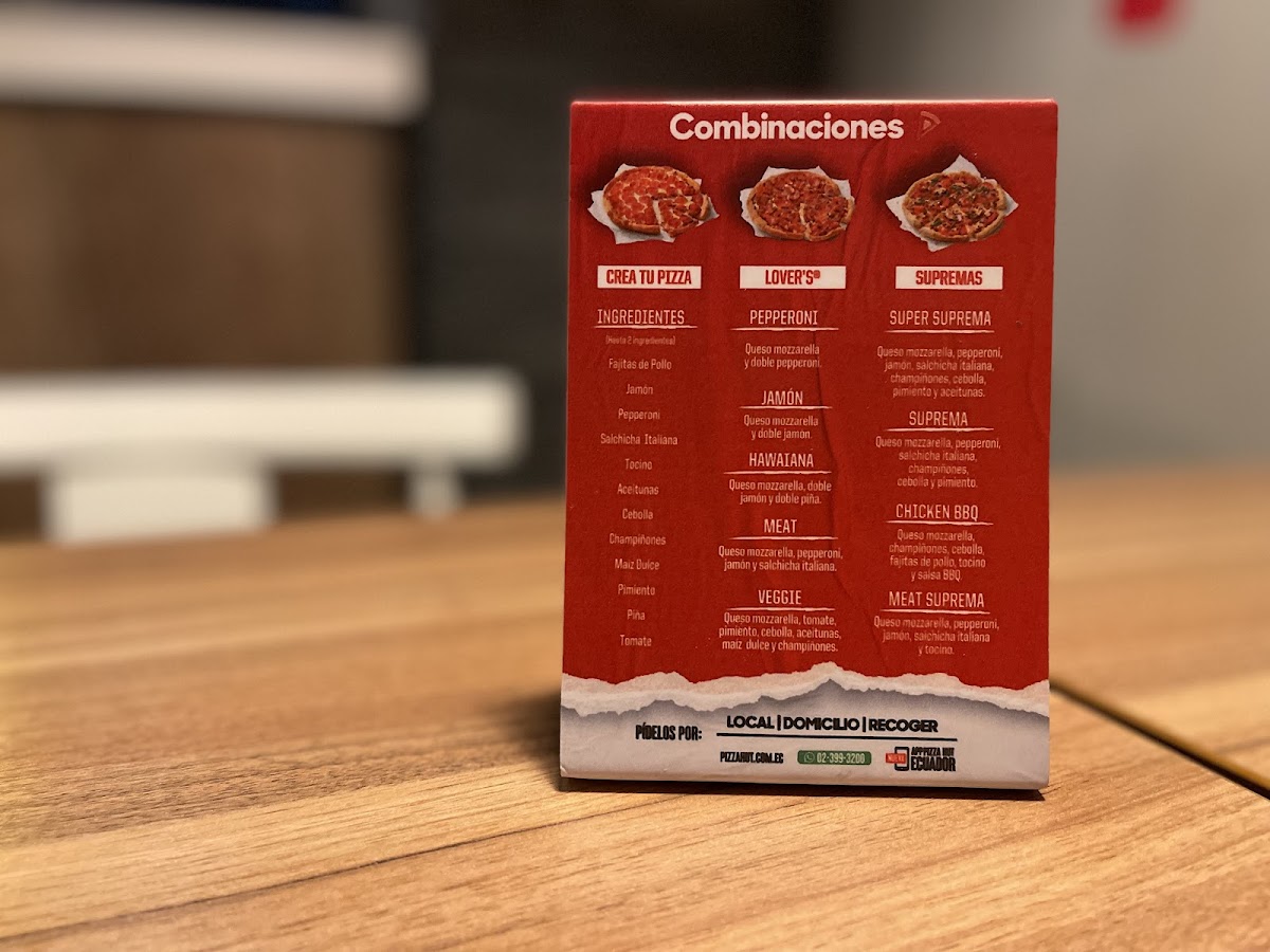 Menu Pizza Hut Plaza Las Americas-6